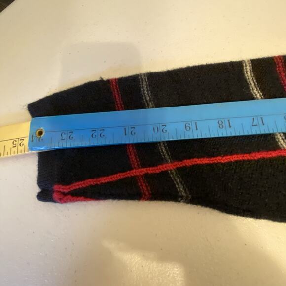 Vintage Cherokee Women S Black Plaid Wool Hooded Button Up Cardigan Japan Made - Picture 3 of 8